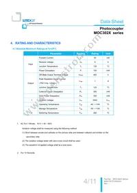 MOC3020S-TA1 Datasheet Page 5