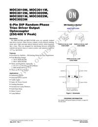MOC3022M_F132 Datasheet Cover