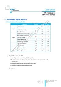 MOC3052M Datasheet Page 5