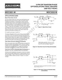 MOC3052TM Datasheet Page 7