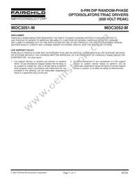 MOC3052TM Datasheet Page 11