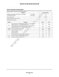MOC3073SR2VM Datasheet Page 2