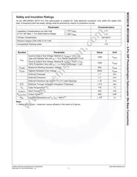 MOC8021SR2M Datasheet Page 3