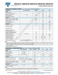 MOC8102-X006 Datasheet Page 2