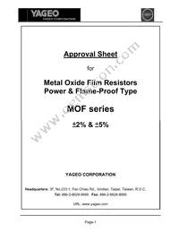MOF4WVGT-77-68K Datasheet Cover