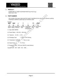 MOF4WVGT-77-68K Datasheet Page 3