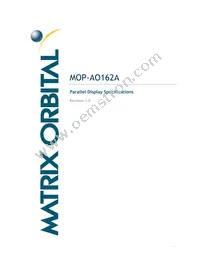 MOP-AO162A-BRPP-5I Datasheet Cover