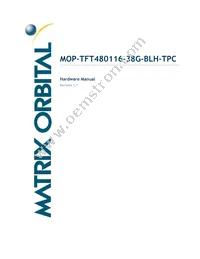 MOP-TFT480116-38G-BLH-TPC Datasheet Cover