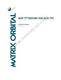 MOP-TFT800480-50G-BLM-TPC Datasheet Cover