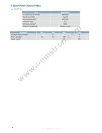 MOP-TFT800480-50G-BLM-TPC Datasheet Page 5