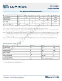 MP-2016-2100-50-90 Datasheet Page 5