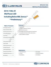 MP-3014-1100-22-90 Datasheet Cover
