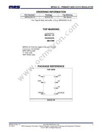 MP024GS-10 Datasheet Page 3