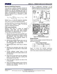 MP024GS-10 Datasheet Page 21