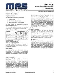 MP1010BEM-LF Datasheet Page 4