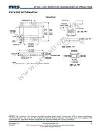 MP1026EF-LF Datasheet Page 7
