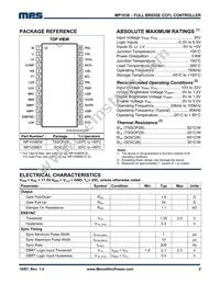 MP1038EY-LF Datasheet Page 2