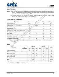 MP104KF Datasheet Page 5