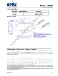 MP108FDA Datasheet Page 15