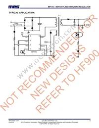 MP110GPR Datasheet Page 2