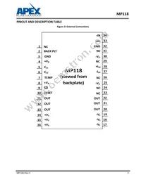 MP118FDA Datasheet Page 3
