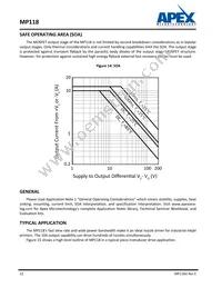 MP118FDA Datasheet Page 12