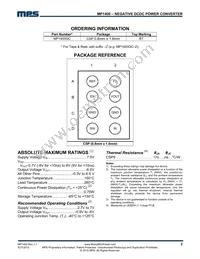 MP1400GC-P Datasheet Page 2