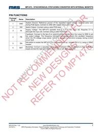 MP1470GJ-P Datasheet Page 7