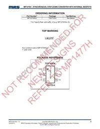 MP1470HGJ-P Datasheet Page 2