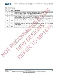 MP1471AGJ-P Datasheet Page 8