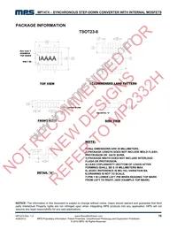 MP1474DJ-LF-P Datasheet Page 16