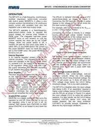 MP1475DJ-LF-P Datasheet Page 9