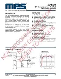 MP1482DS-LF Datasheet Cover
