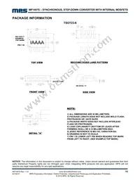 MP1497SGJ-P Datasheet Page 15