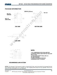 MP1499GD-P Datasheet Page 18