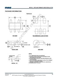 MP150GS Datasheet Page 19