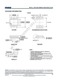 MP150GS Datasheet Page 20