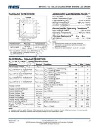 MP1519DQ-LF-P Datasheet Page 2
