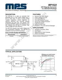 MP1522ET-LF-P Datasheet Cover