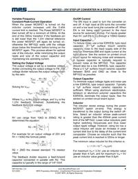 MP1522ET-LF-P Datasheet Page 4