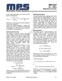 MP1527DR-LF-P Datasheet Page 10
