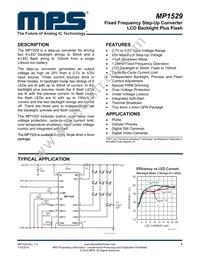 MP1529DR-LF-P Datasheet Cover