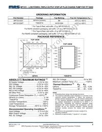 MP1531DM-LF Datasheet Page 2