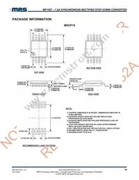 MP1567DK-LF Datasheet Page 10