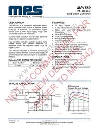MP1580HS-LF Datasheet Cover