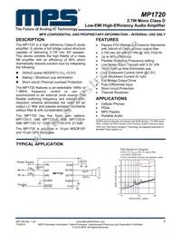 MP1720DH-216-LF Datasheet Cover