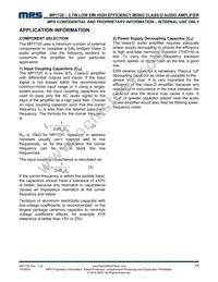 MP1720DH-216-LF Datasheet Page 11