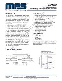 MP1720DH-9-LF Datasheet Cover