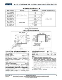 MP1720DH-9-LF Datasheet Page 2