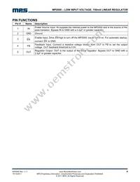 MP2000DJ-ADJ-LF-P Datasheet Page 4